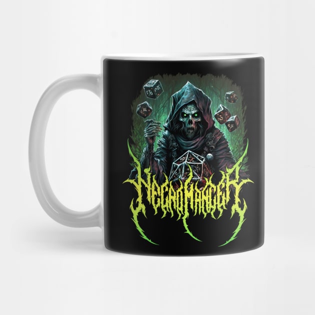 Necromancer Death Metal design by Tmontijo